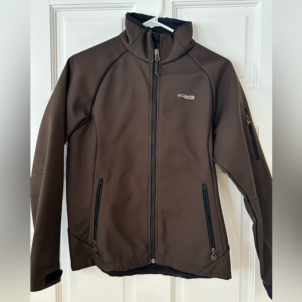 Women’s Brown Colombia TNF jacket
